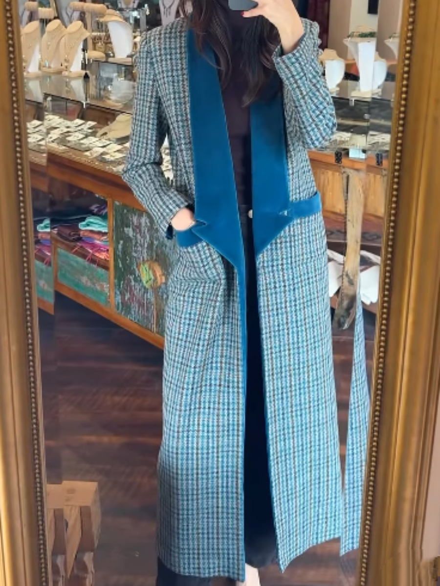 Blue Oxford Coat