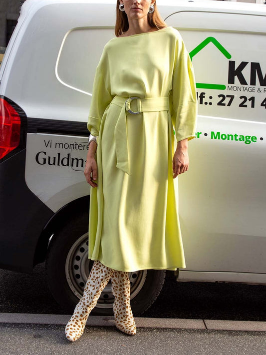 Dropped Shoulder Dress