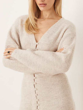 Shaped Knitted Dress