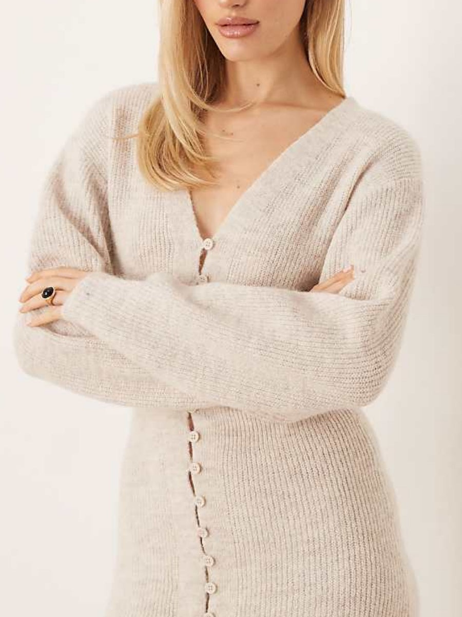 Shaped Knitted Dress