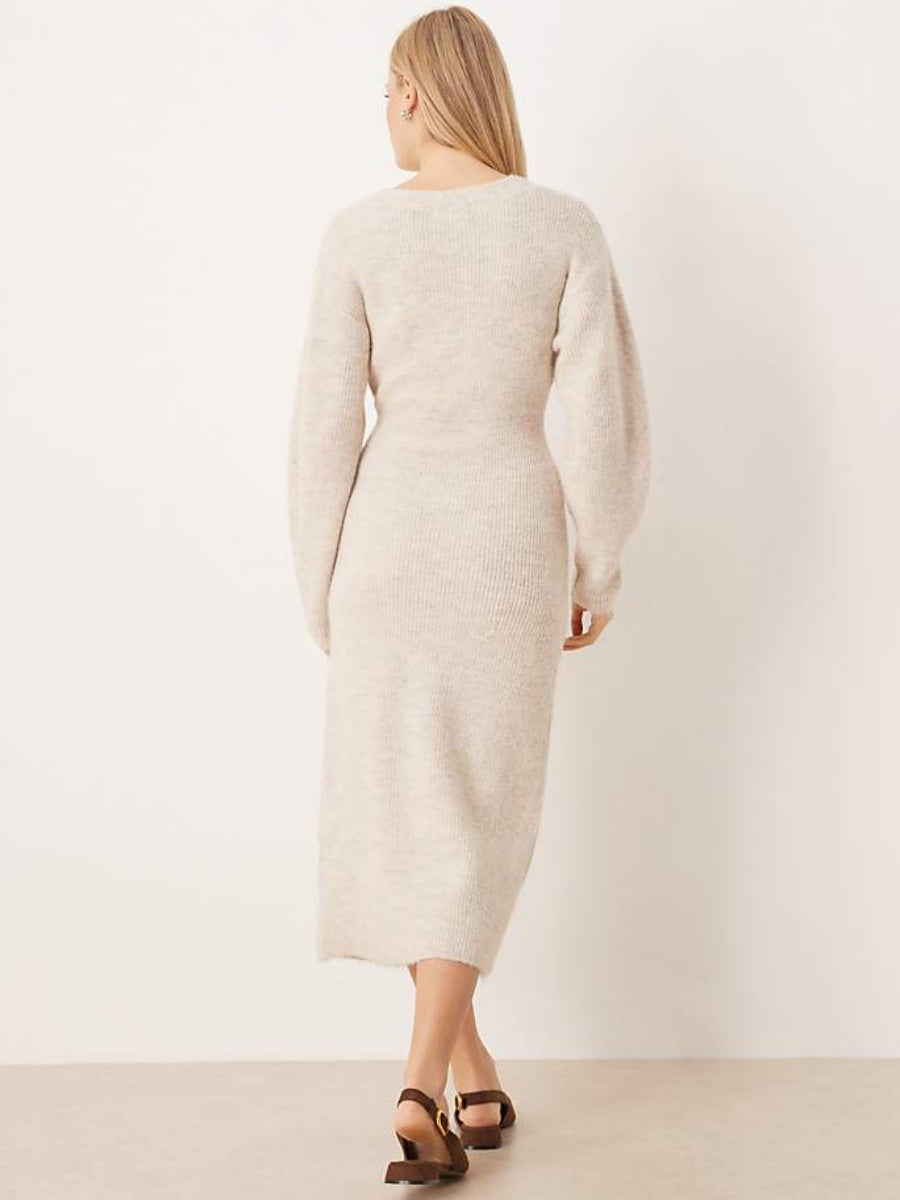 Shaped Knitted Dress
