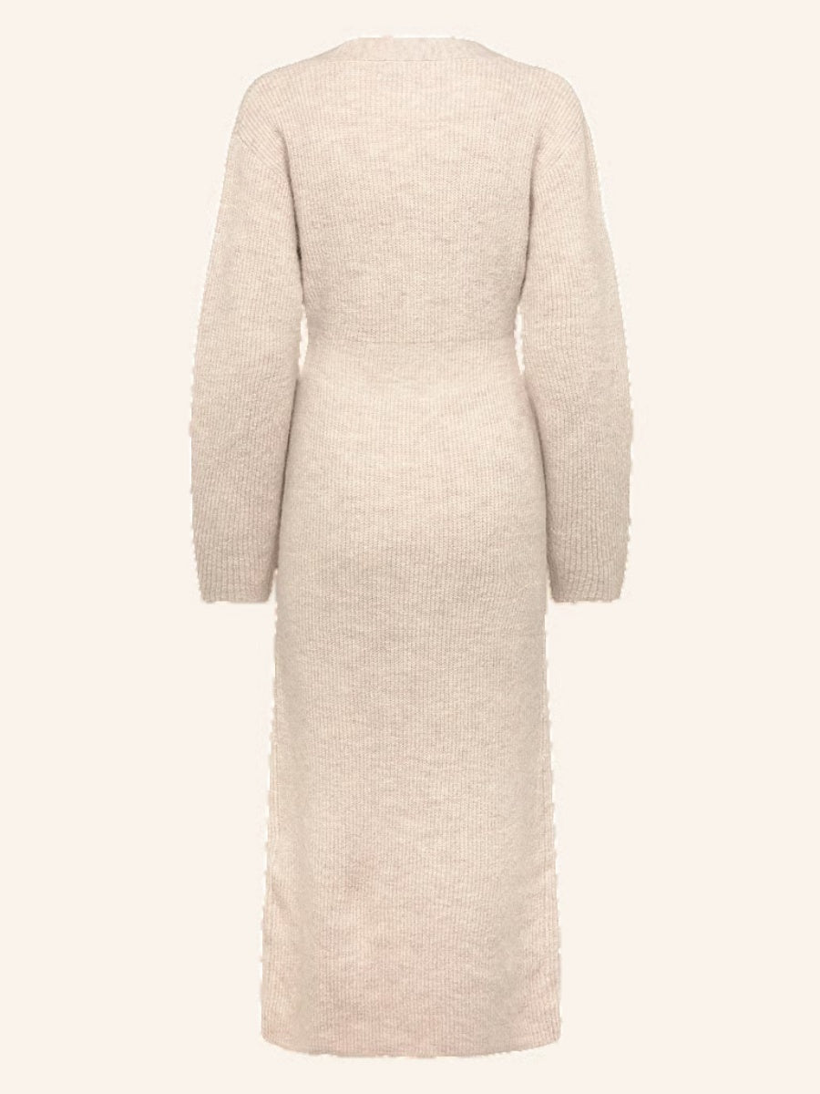 Shaped Knitted Dress