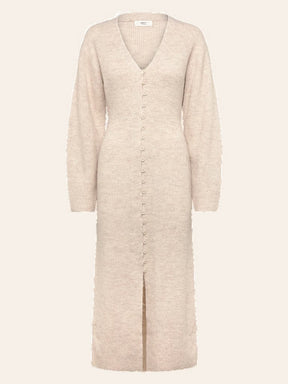 Shaped Knitted Dress