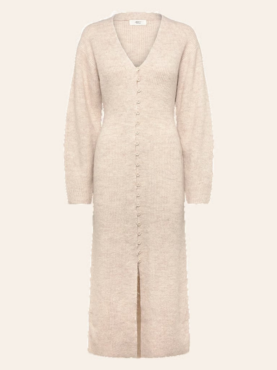 Shaped Knitted Dress