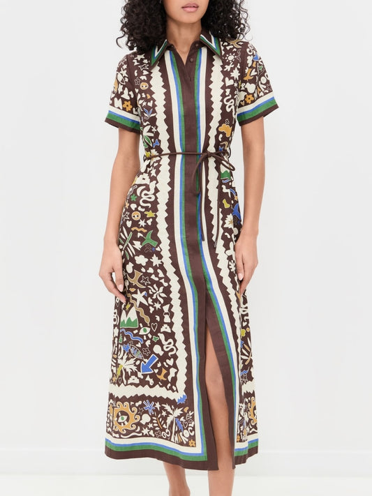 Short Sleeves Shirtdress