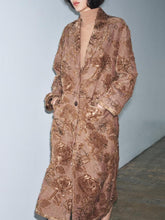 EMBROIDERED LONG COAT