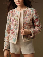 Floral Embroidery Coat