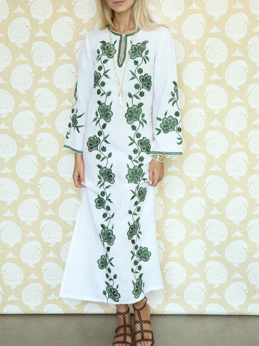 Straight Sleeves Dress