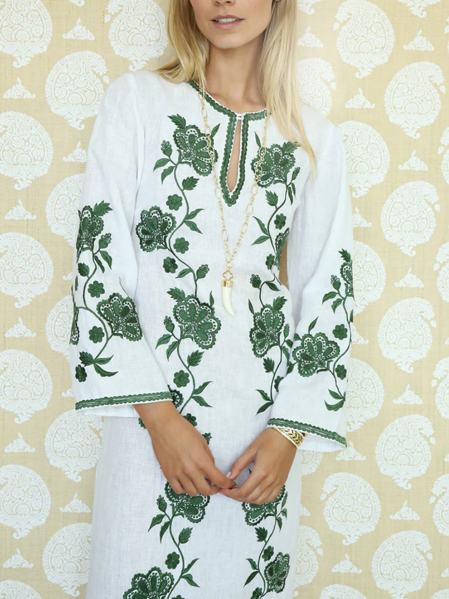 Straight Sleeves Dress