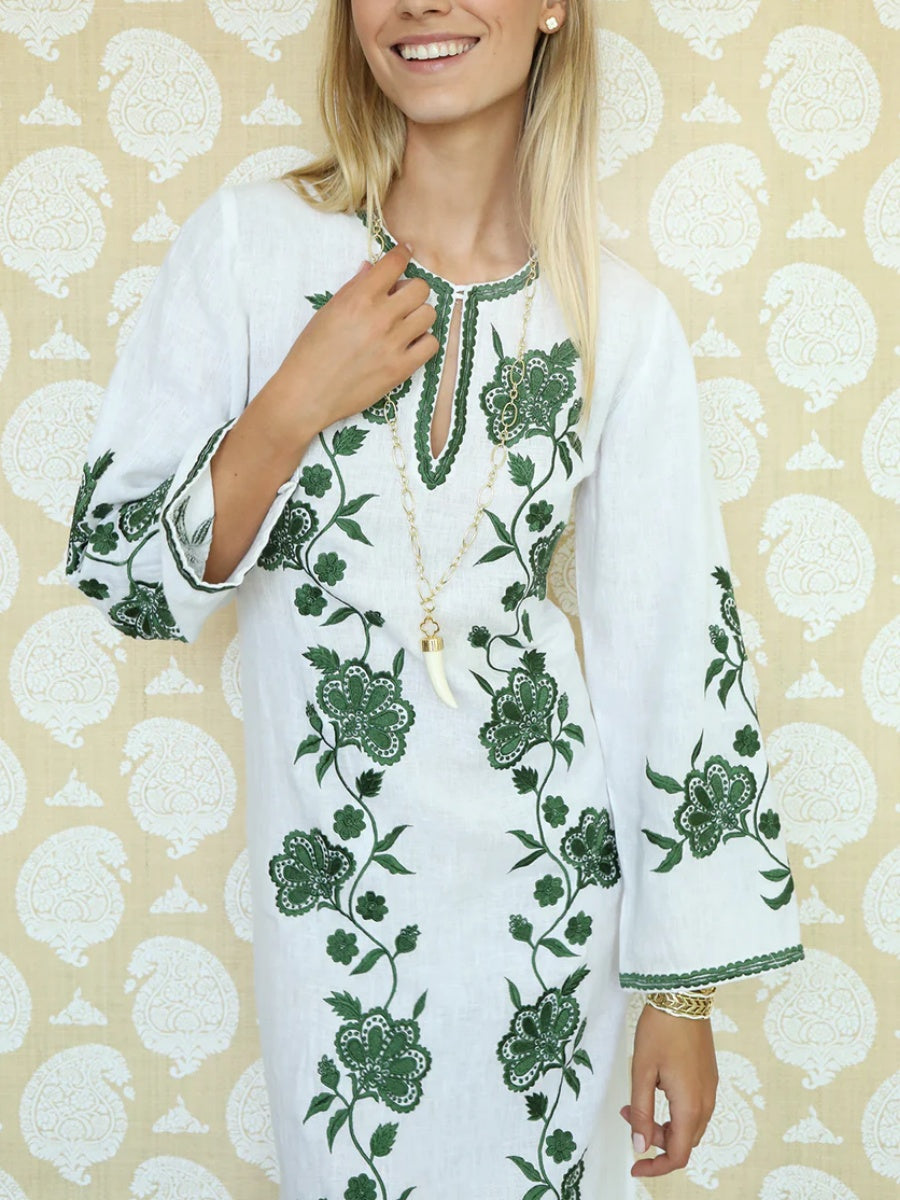 Straight Sleeves Dress