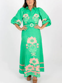 Balloon Sleeves Dress