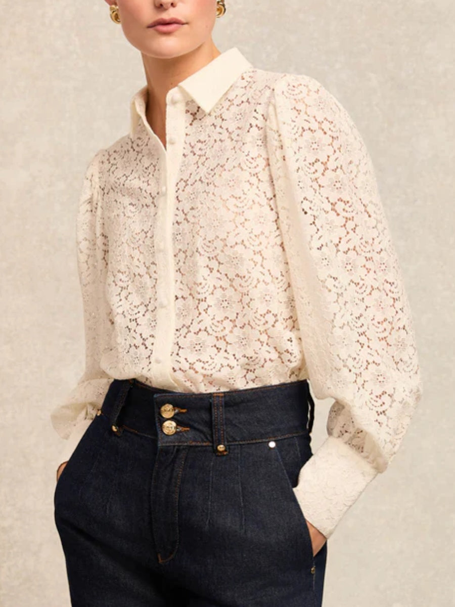 Floral Lace Shirt