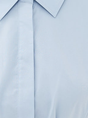 Ruched Sleeves Midi Dress