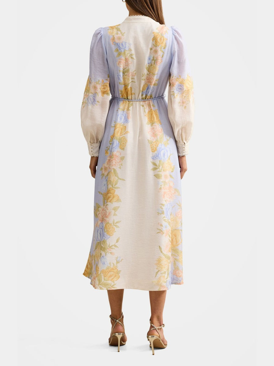 Floral Long Sleeve Dress