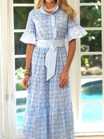 Ruffle Detailing Dress