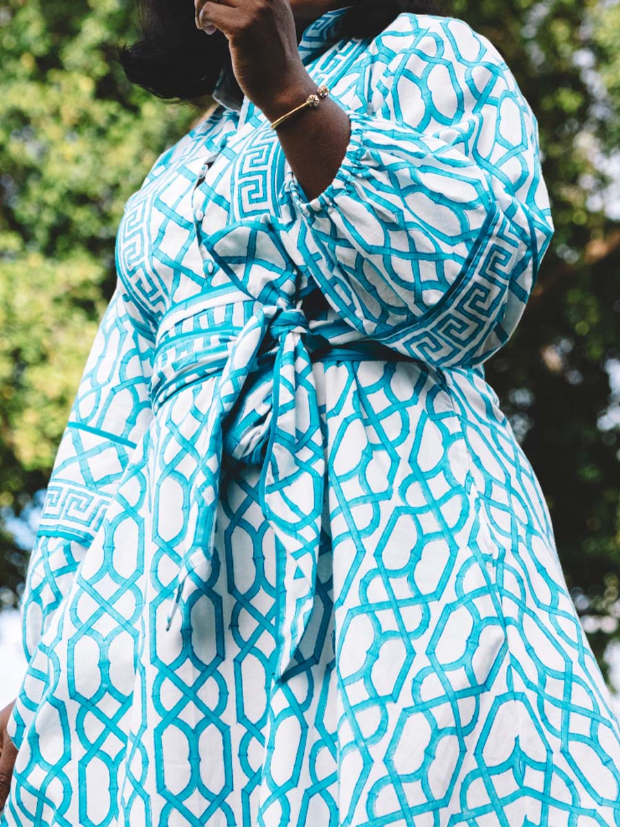 The Bamboo Printed Dress