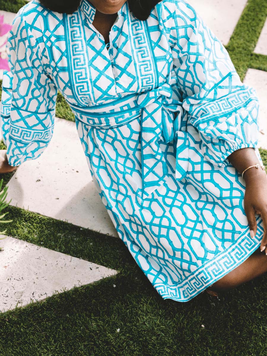 The Bamboo Printed Dress