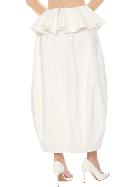 Elegant Deep V Neck Two Pieces Dress