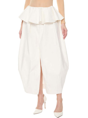 Elegant Deep V Neck Two Pieces Dress