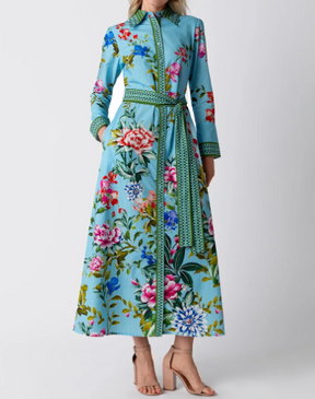 Spring Floral Maxi Dress