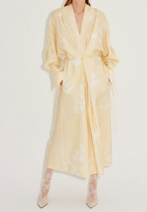 Chic Oversized Floral Maxi Dress