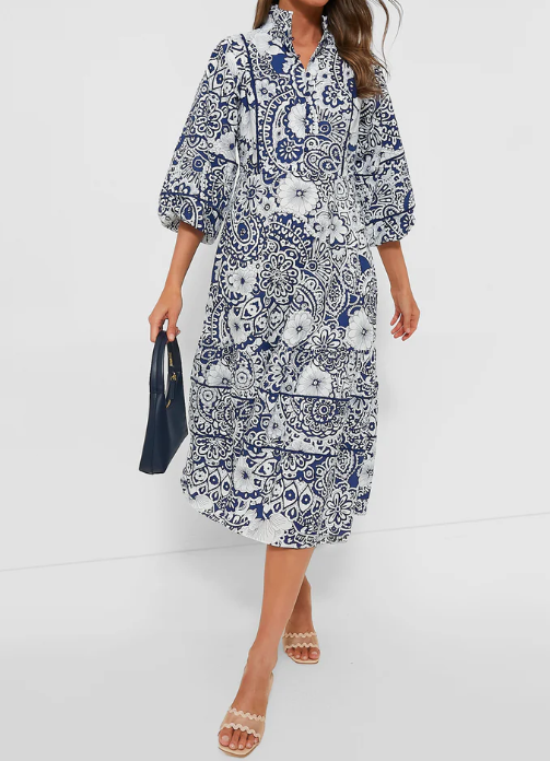 The Comfy Cotton Floral Dress