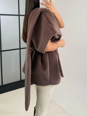 Chic Warm Belted Vest