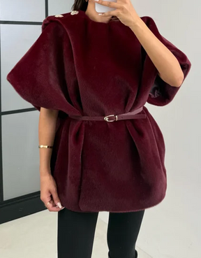 Chic Warm Belted Vest