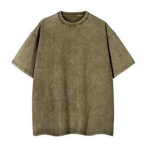 100% Cotton 230G Oversized Vintage Wash Shirts