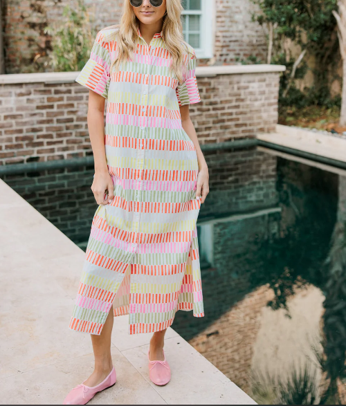 Color Stripe Dress
