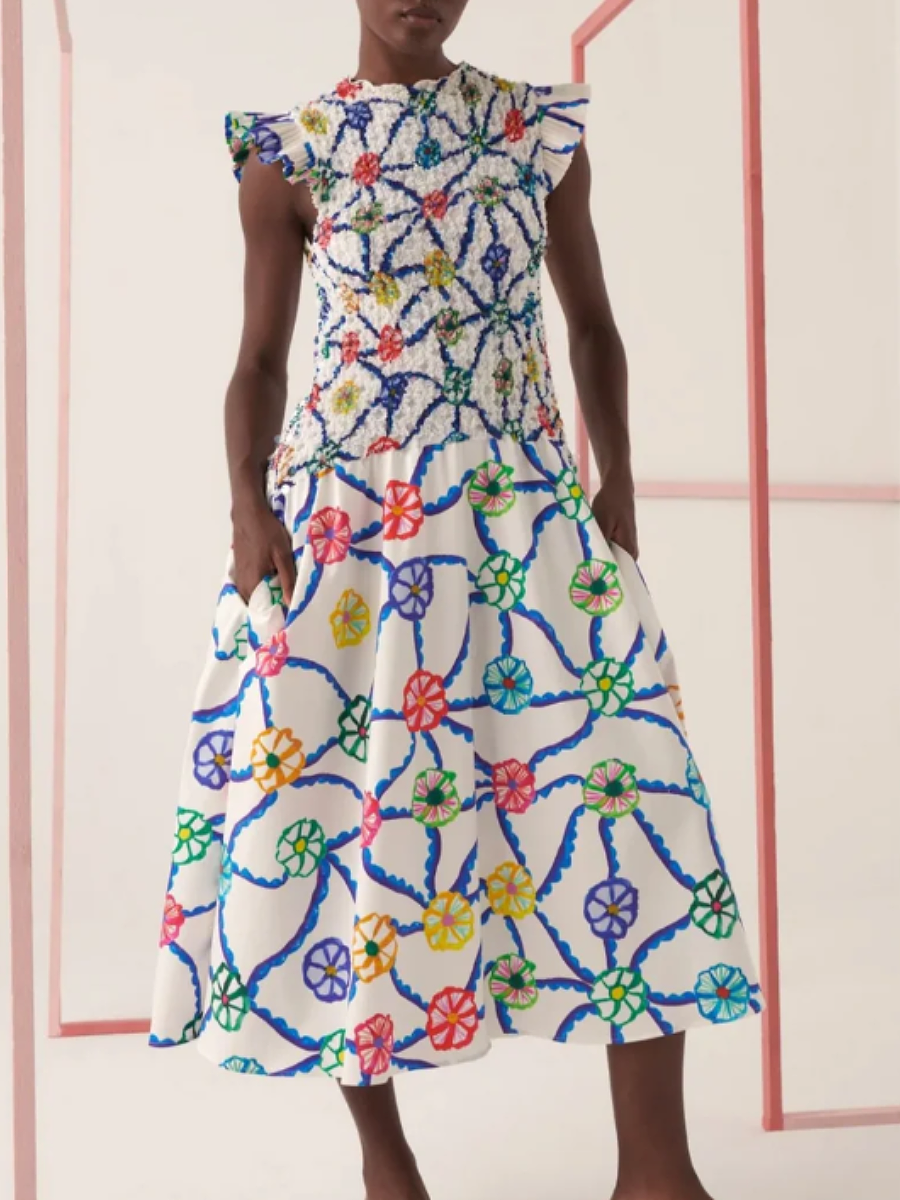 Printed Dress