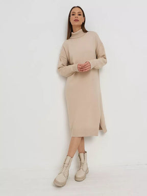 Simple Mid-length Straight Dress