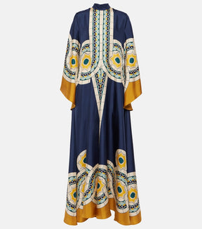 Printed Twill Kaftan