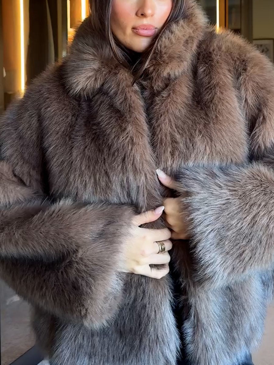 Faux Fur Jacket