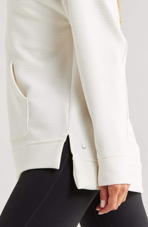 Half Zip Closure Sweatshirt