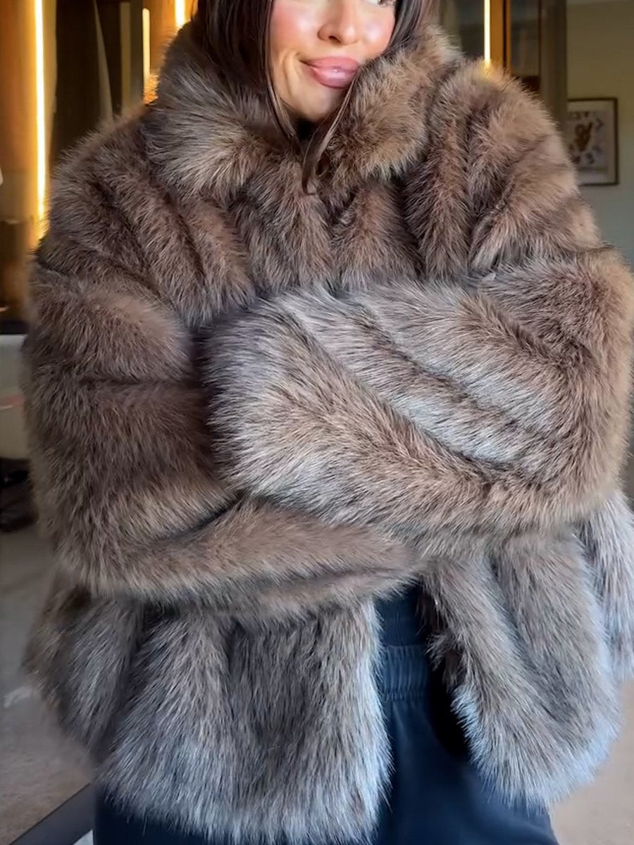 Faux Fur Jacket